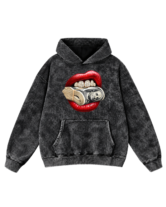 Cashmouth Acid Washed Hoodie