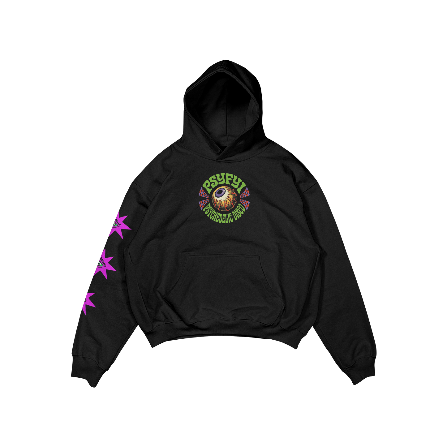 PSYFYI Psychedelic Disco Hoodie