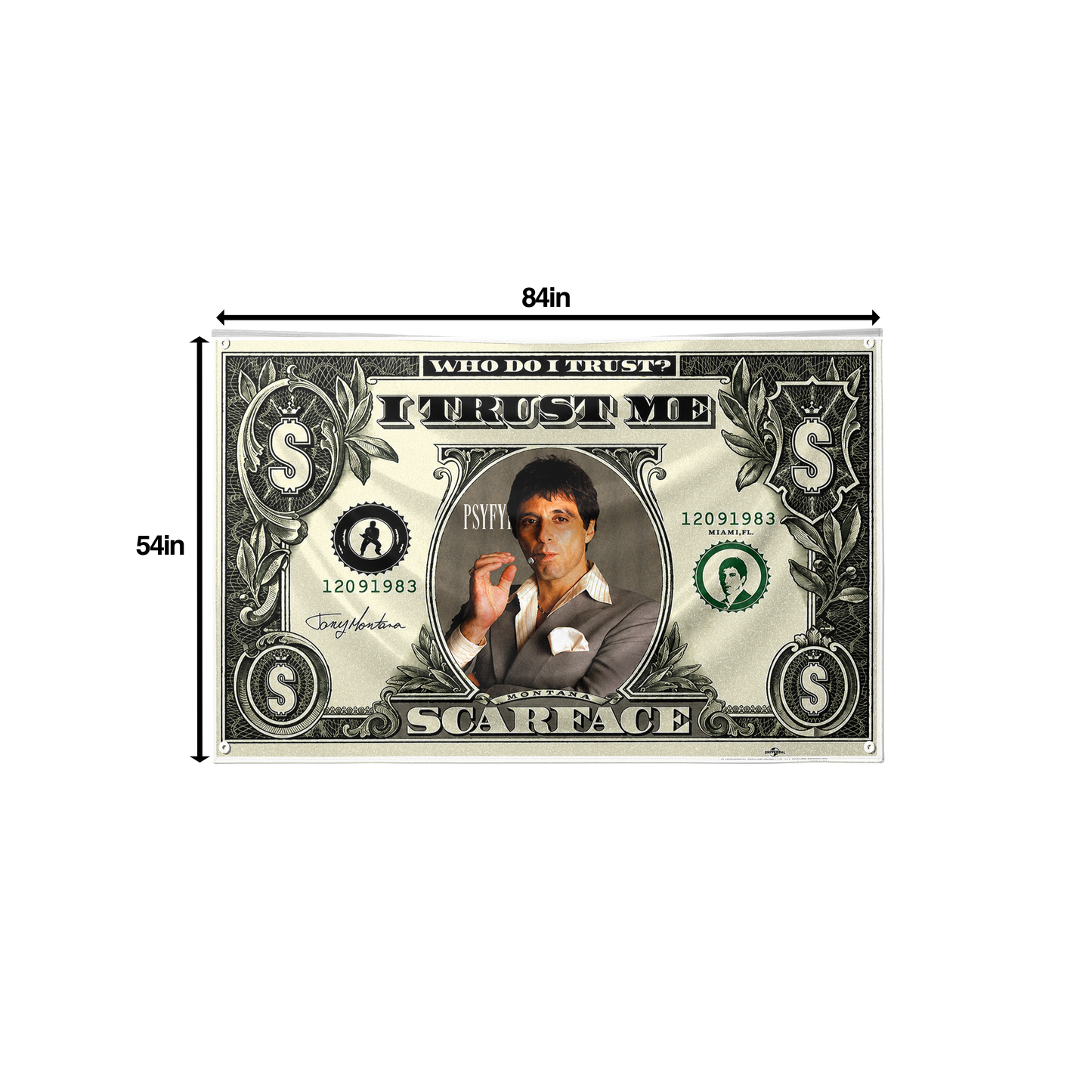 Scarface XL Flag