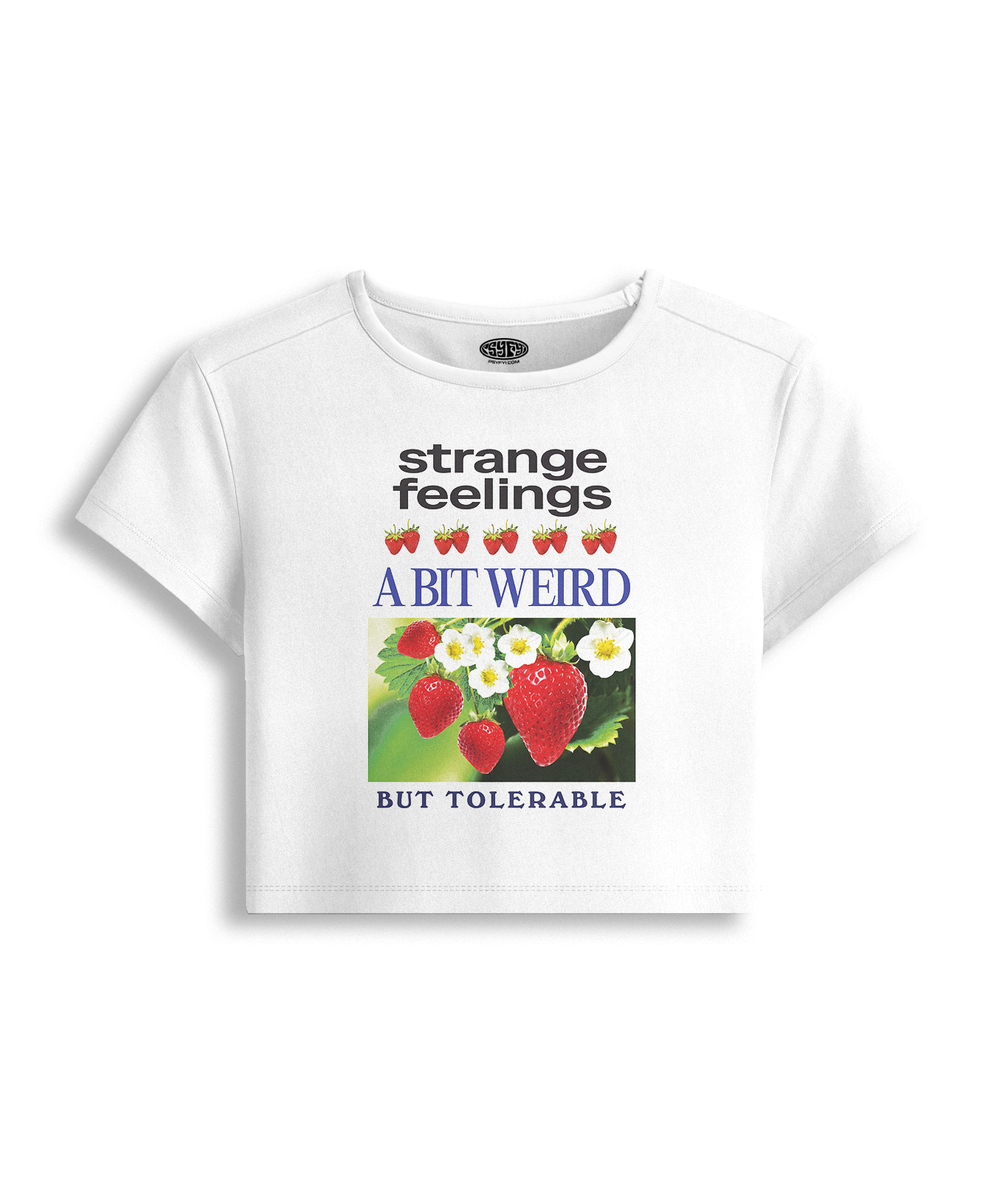 STRANGE FEELINGS BABY TEE