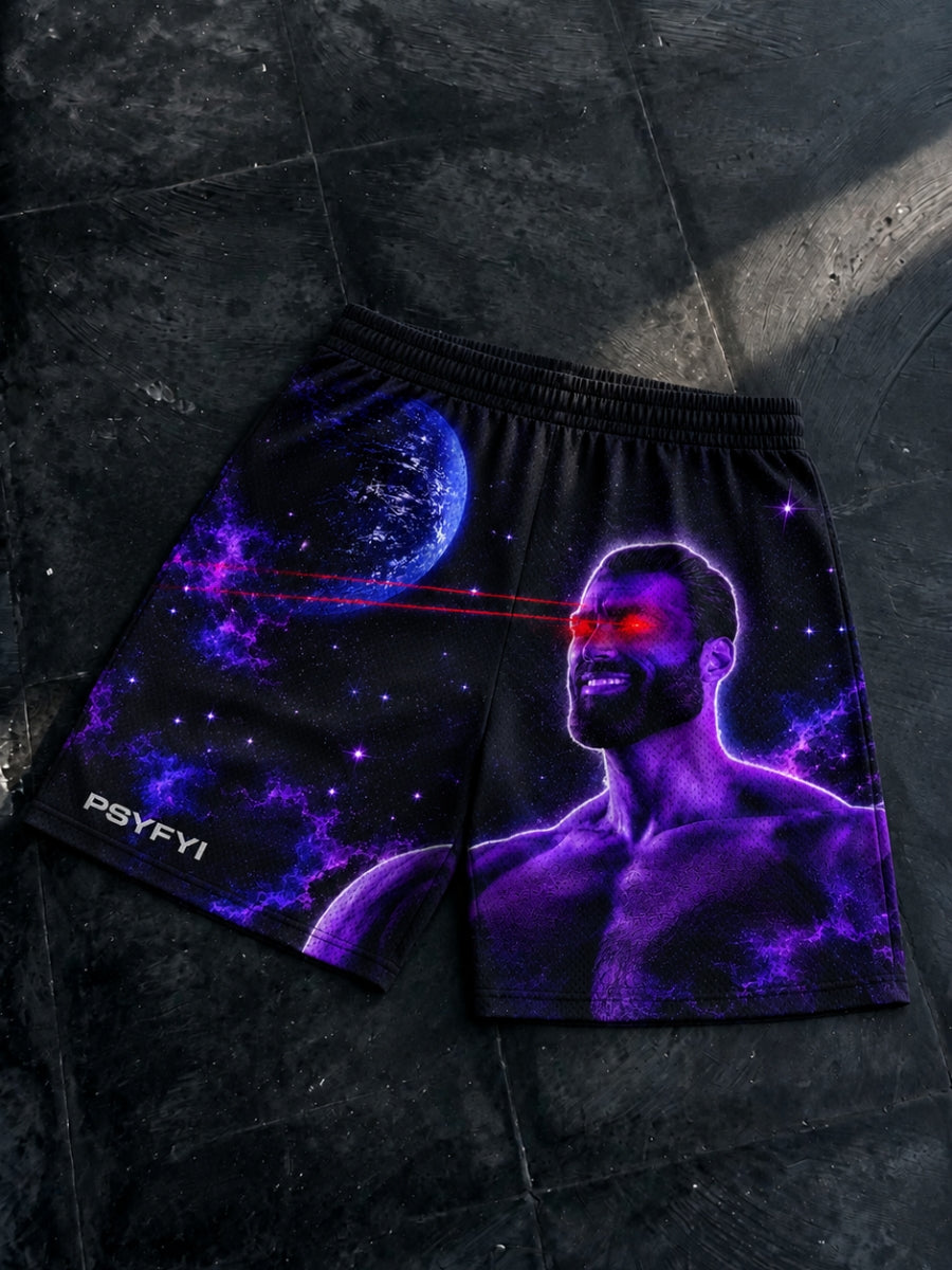 Giga Chad Mesh Shorts