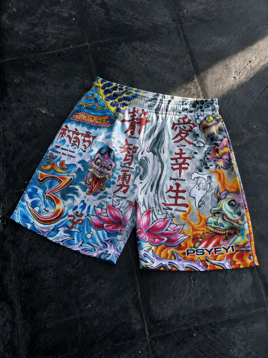 Zen Trip Mesh Shorts