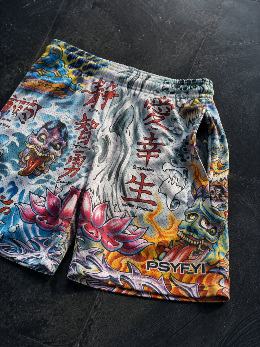 Zen Trip Mesh Shorts