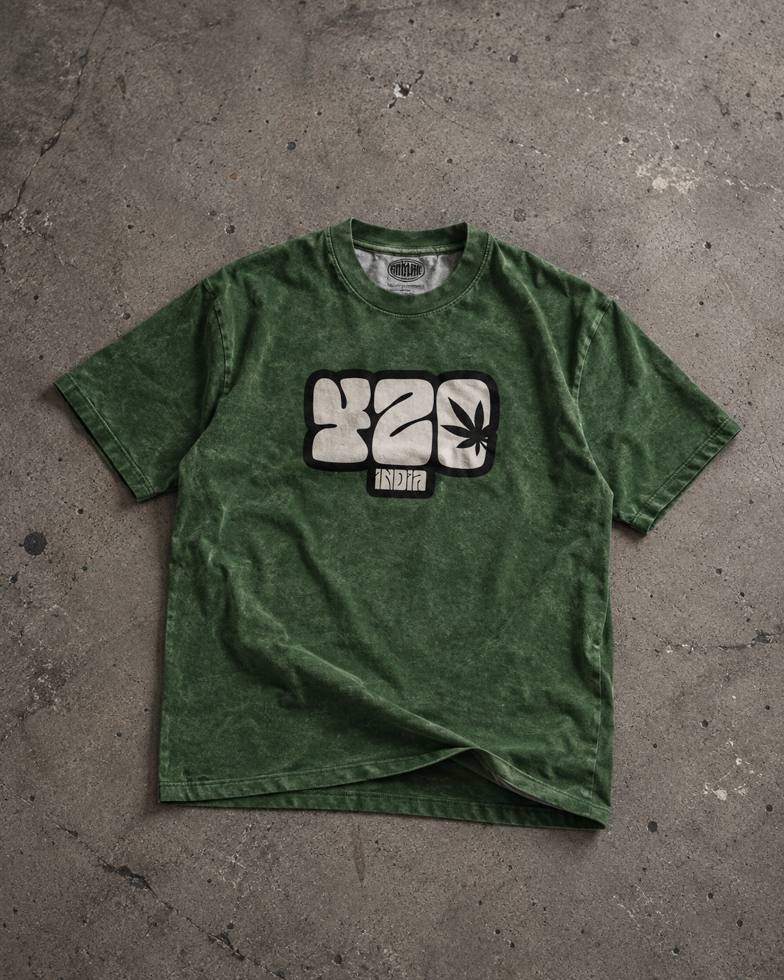 Acid Washed 420 Tee