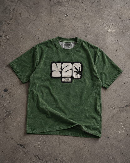 Acid Washed 420 Tee