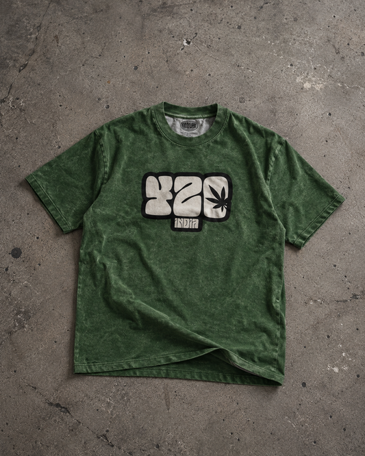 Acid Washed 420 Tee