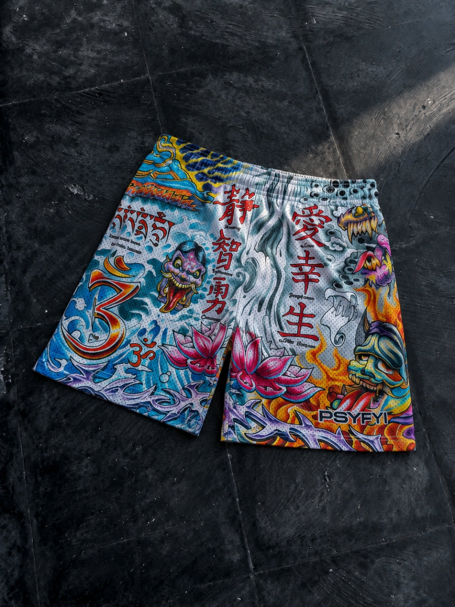 Zen Trip Mesh Shorts
