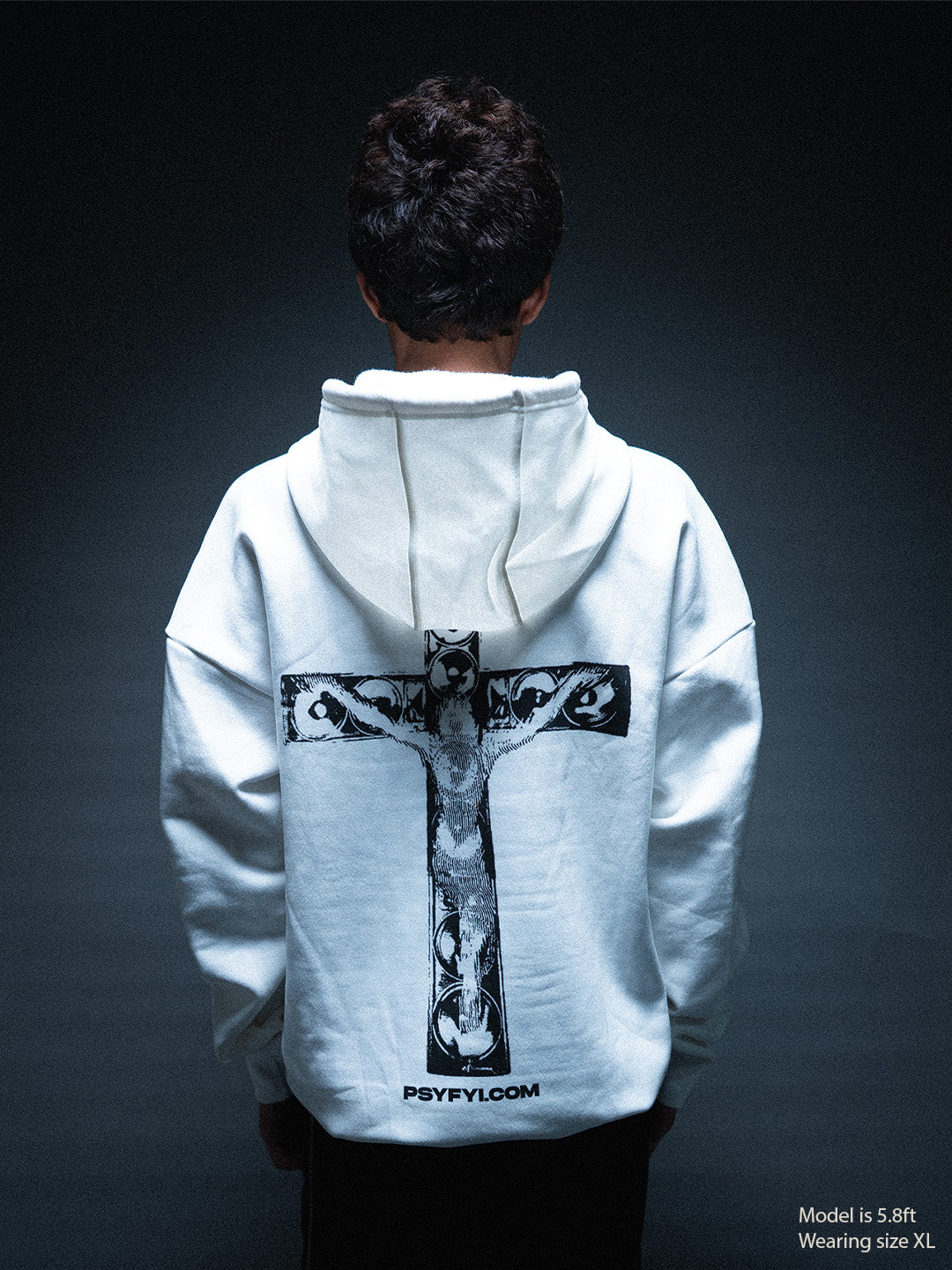 Techno Cross Hoodie