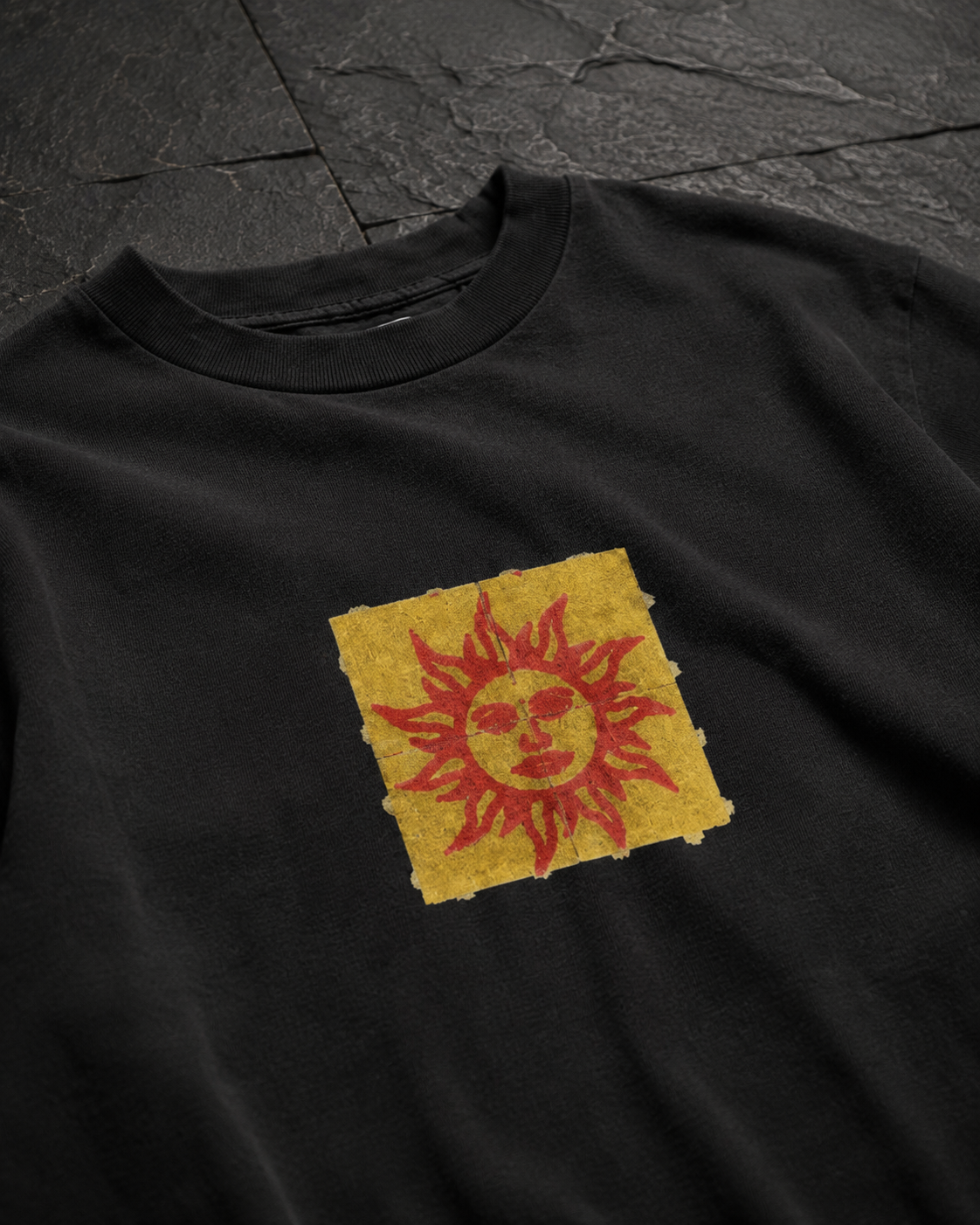 Orange Sunshine Blotter Art Tee