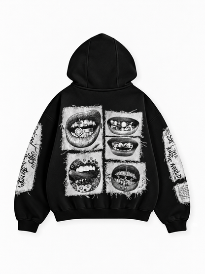 Grillz Archive Zip Hoodie