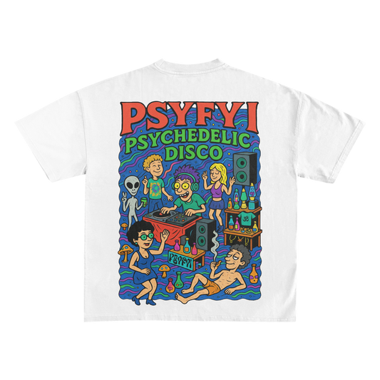 PSYFYI Psychedelic Disco Tee