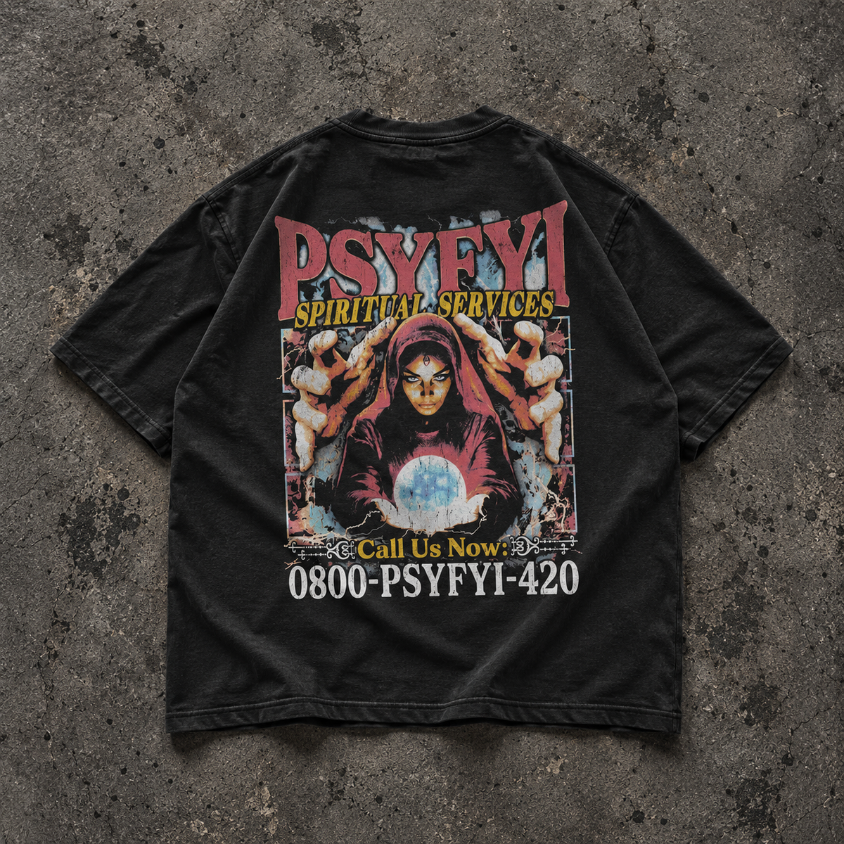 PSYFYI Spiritual Services Tee