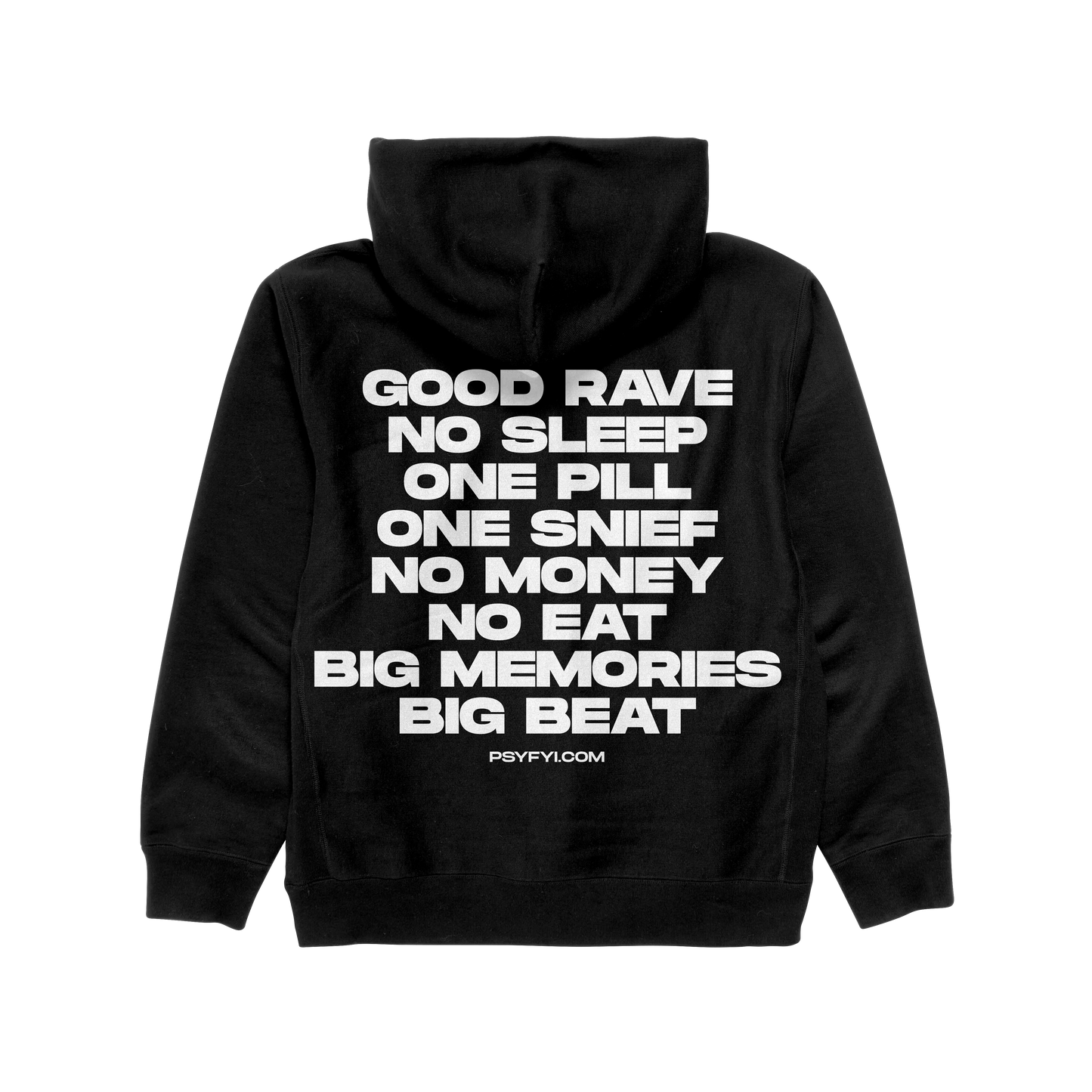 Rave Checklist Hoodie