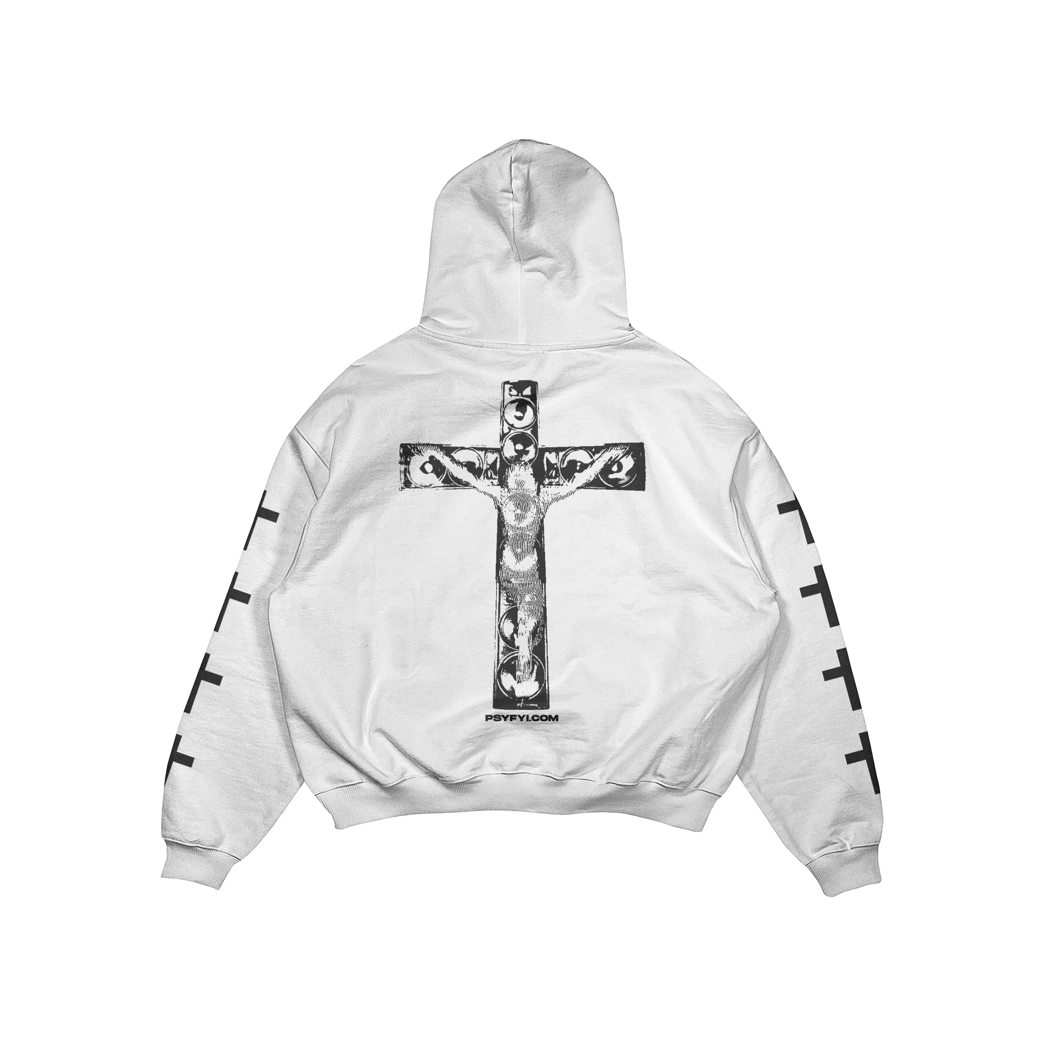 Techno Cross Hoodie