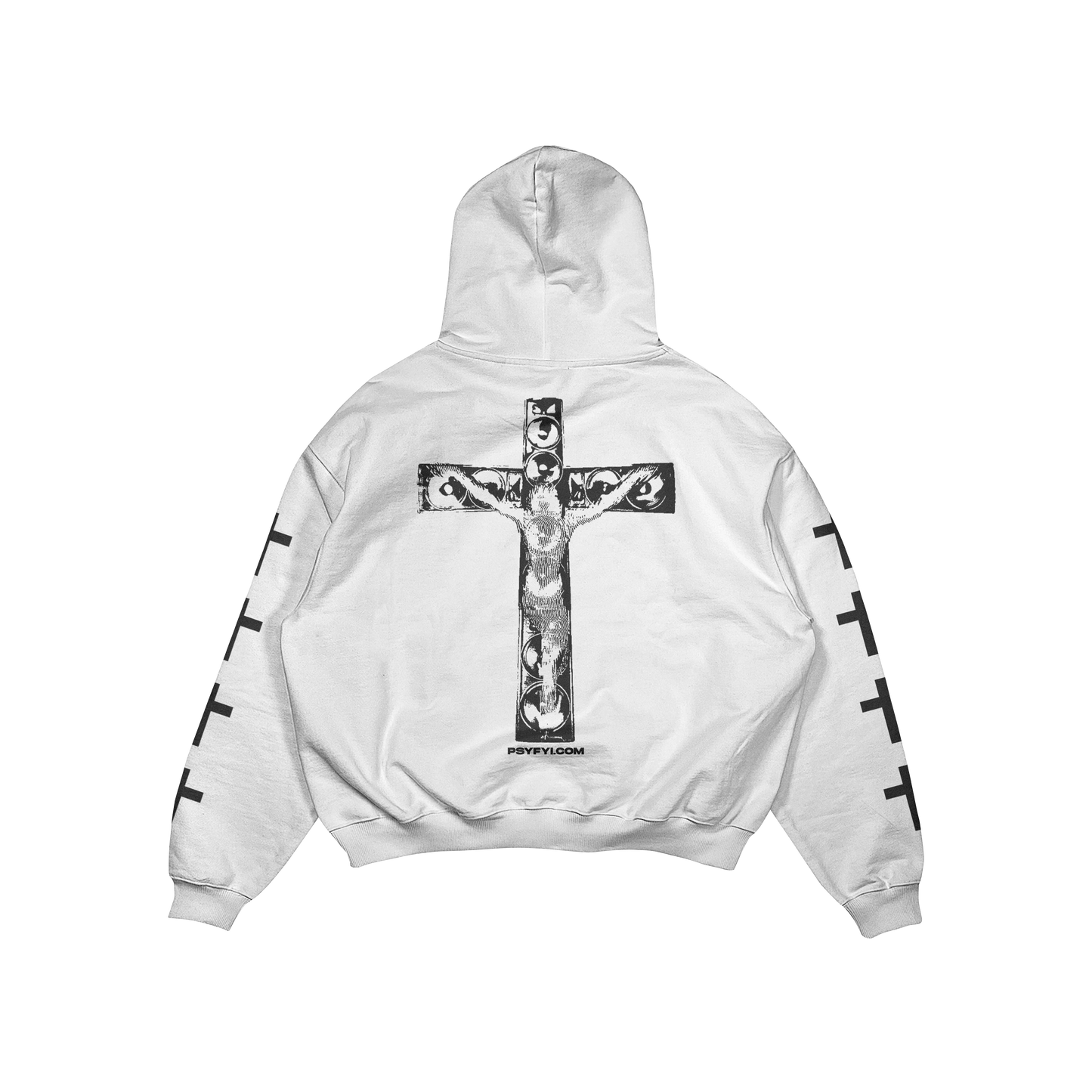 Techno Cross Hoodie