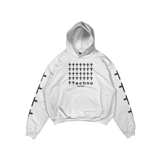 Techno Cross Hoodie