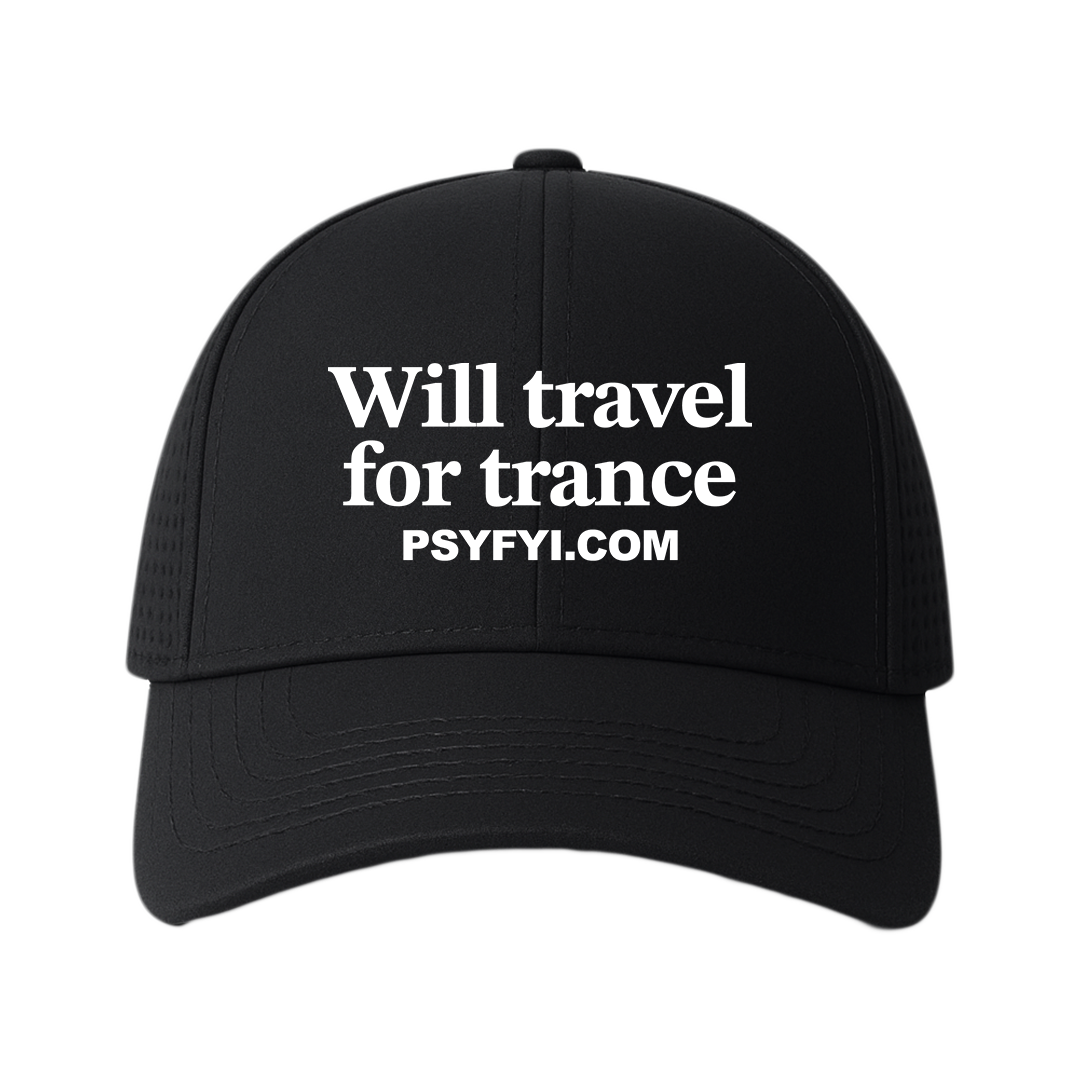 Will Travel For Trance Hat