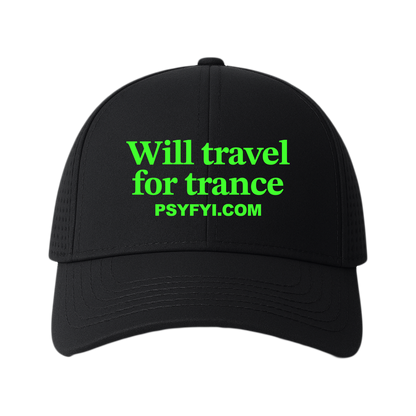 Will Travel For Trance Hat