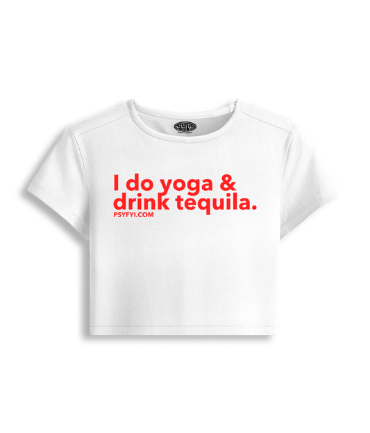 Yoga & Tequila Baby Tee