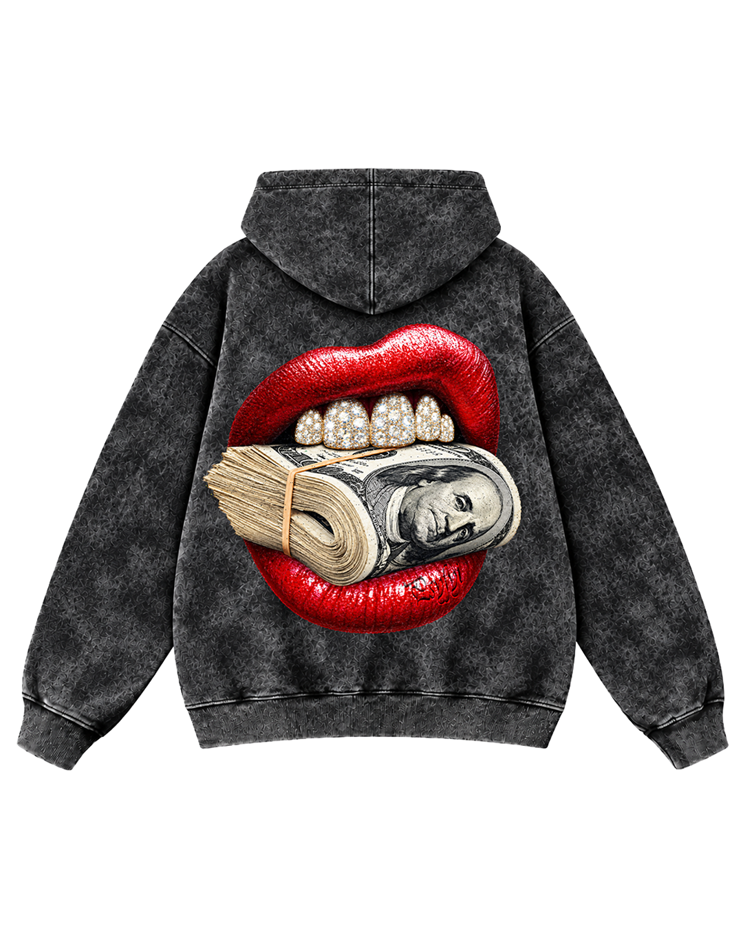 Cashmouth Acid Washed Hoodie