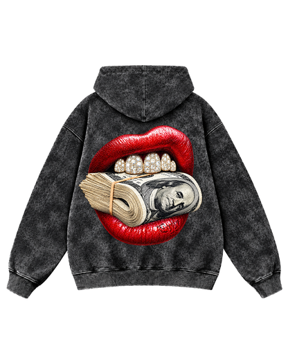 Cashmouth Acid Washed Hoodie