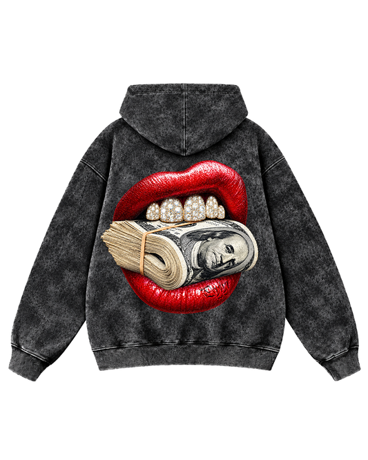 Cashmouth Acid Washed Hoodie