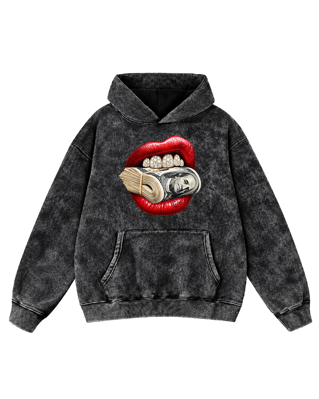 Cashmouth Acid Washed Hoodie
