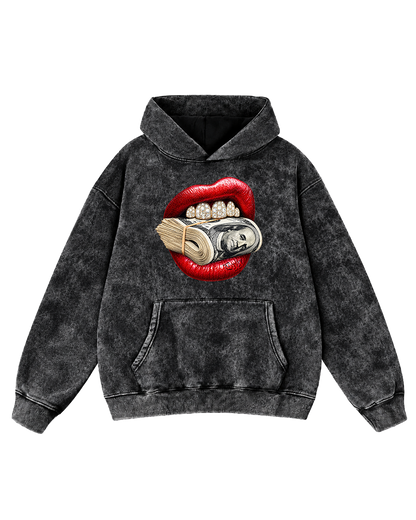 Cashmouth Acid Washed Hoodie