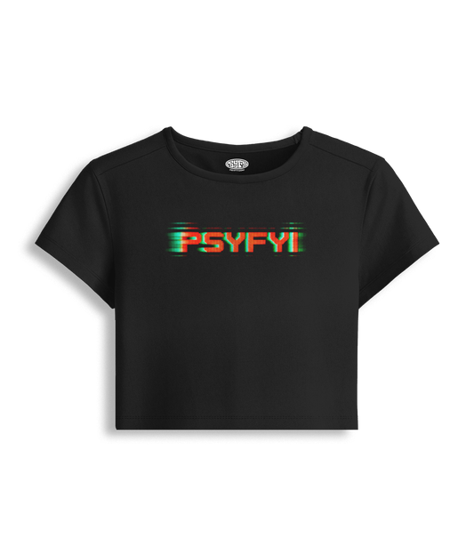 GLITCH CORE BABY TEE