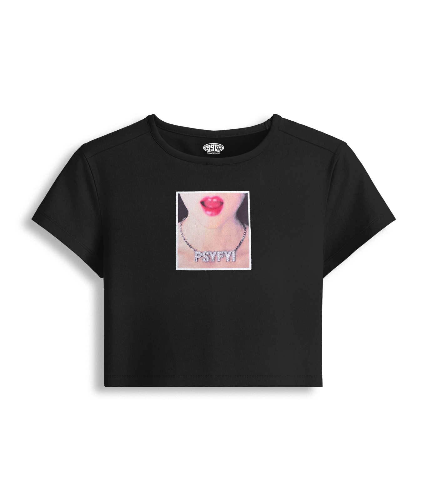 PSYFYI CHAIN BABY TEE