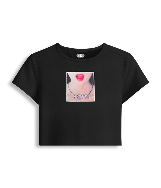 PSYFYI CHAIN BABY TEE