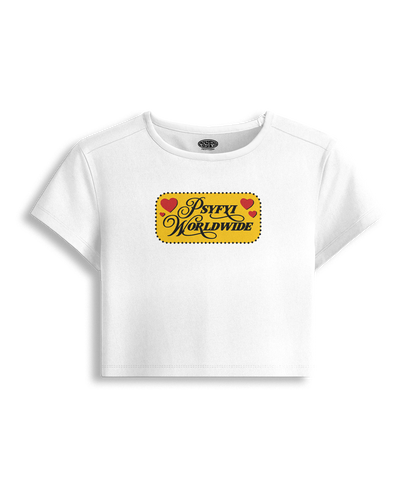 PSYFYI WORLDWIDE BABY TEE