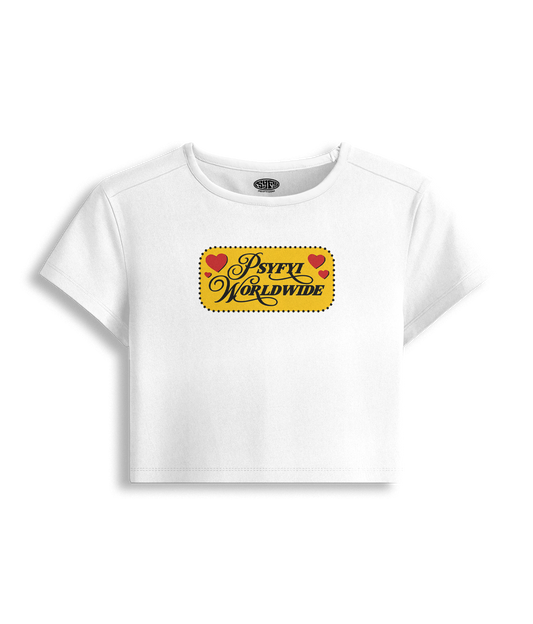 PSYFYI WORLDWIDE BABY TEE