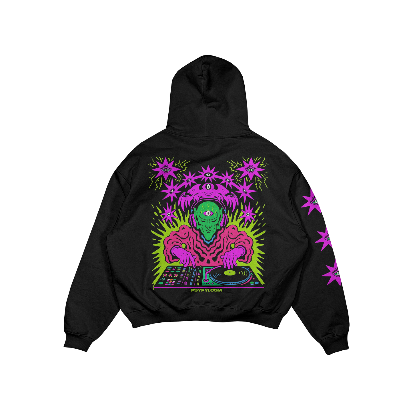 PSYFYI Psychedelic Disco Hoodie