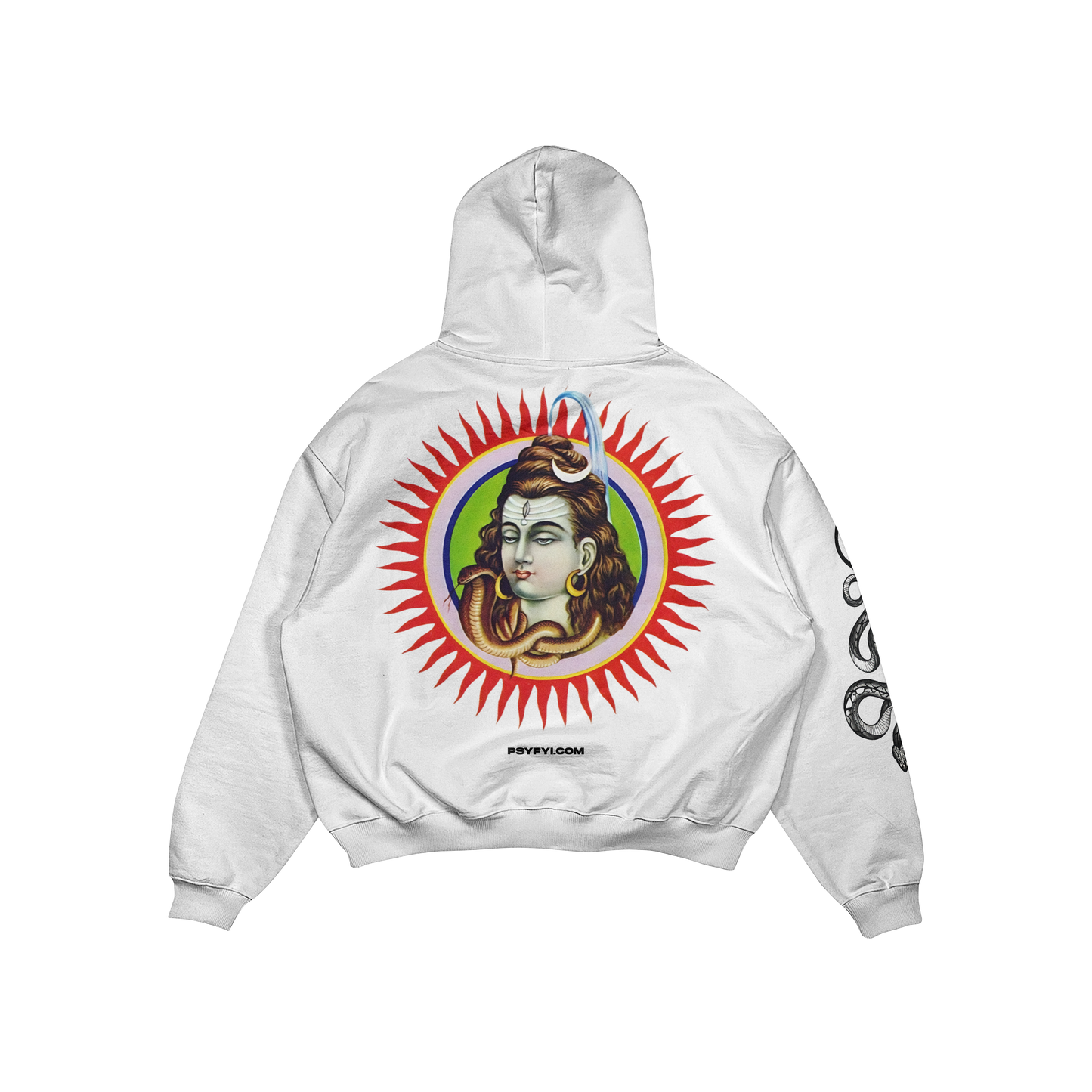 Shiva Snake Hoodie