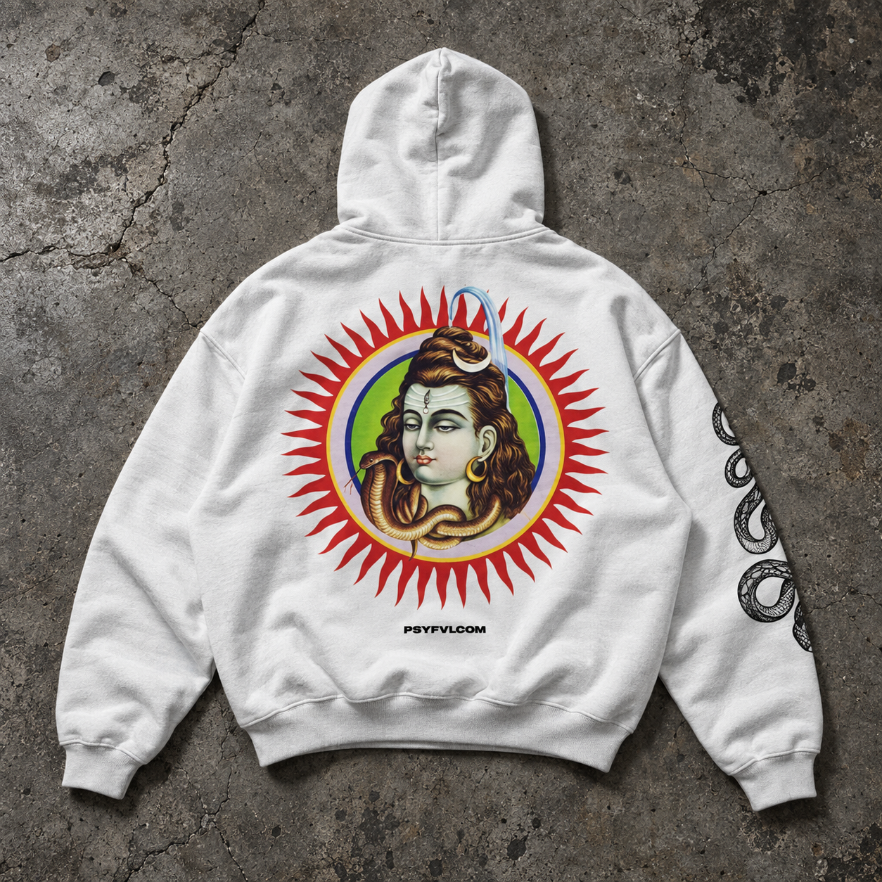 Shiva Snake Hoodie