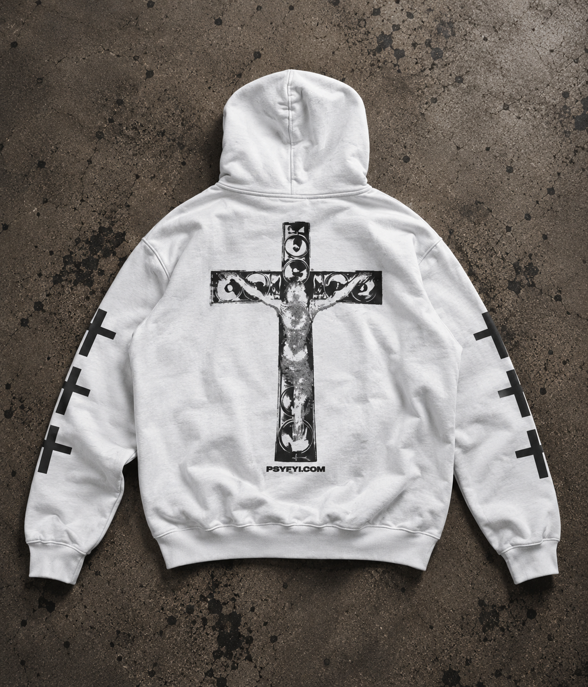 Techno Cross Hoodie