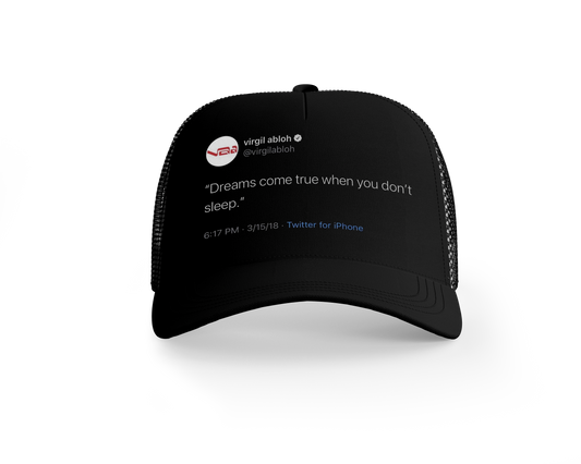 Virgil Tweet Trucker Cap