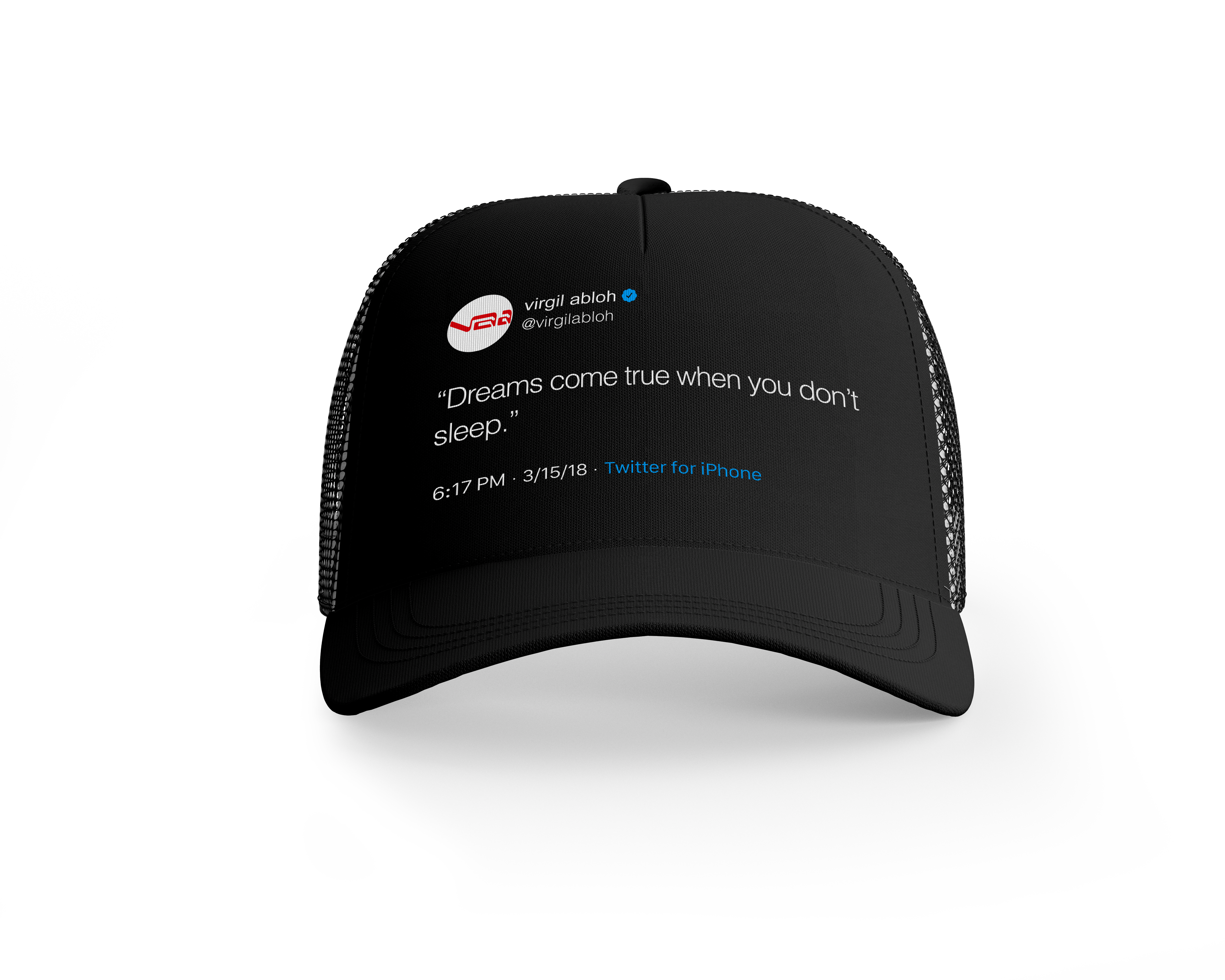 Virgil Tweet Trucker Cap